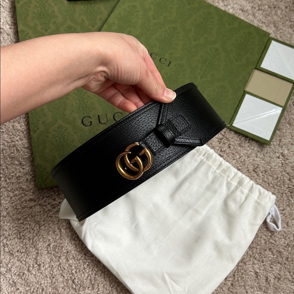 Gucci leather belt. Size 80 main image 7